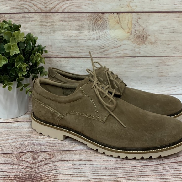 Euc Rockport Mens Marshall Pt Oxford 